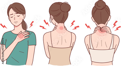 Cartoon couple man and woman with cigarette vector illustration