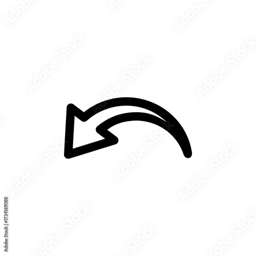 Undo Icon for Action and Reversal