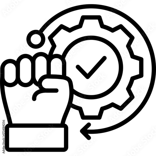 Resistance Management line icon