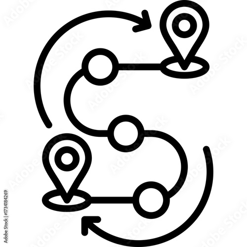 Change Roadmap line icon