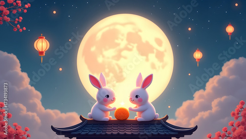 mid autumn background