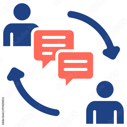 Change Communication glyph color icon