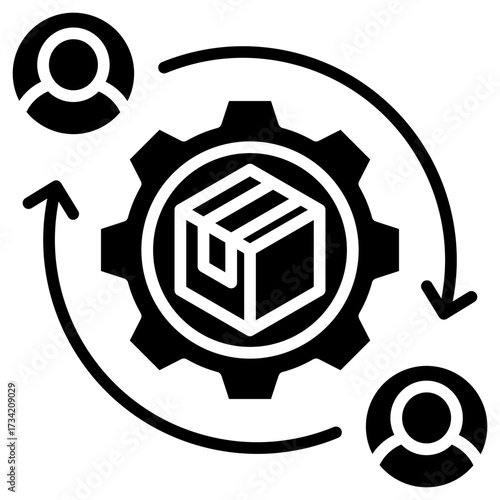 Data Insights glyph icon