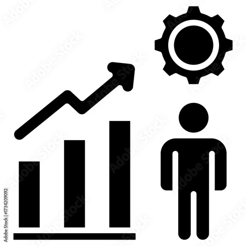 Operational Strategy glyph icon