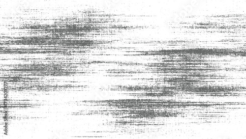 distressed gray horizontal lines texture with scattered dots on a white background.