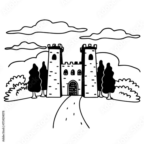 vector illustration of a city