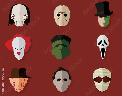 famous horror monster masks