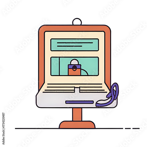 computer security concept