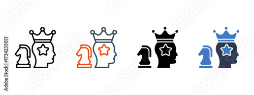 Branding Strategy multiple icon style vector illustration