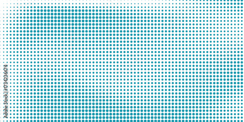 dot Vector Gradient Blue Color Halftone Background Staggered Dots Pattern modern dotted