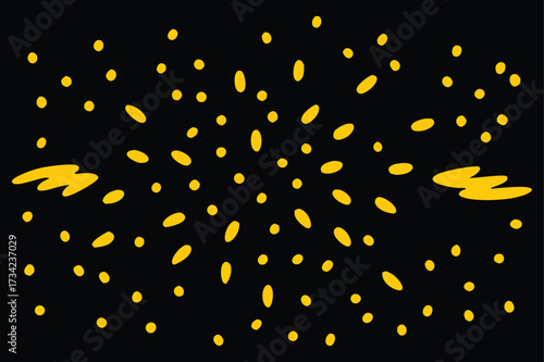 Abstract Black and White Speckled Texture Background