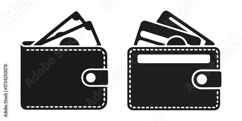 Wallet with Cash Bills Showing, Representing Personal Finance Management