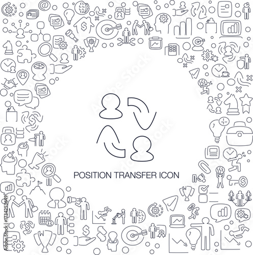 Position Transfer Icon