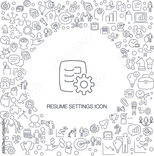 Resume Settings Icon