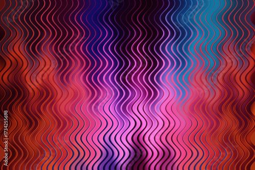 Abstract wavy lines create a vibrant and dynamic visual texture effect