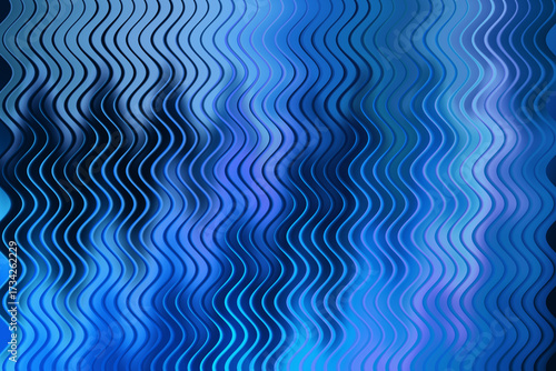 Abstract blue wavy lines create a mesmerizing and dynamic visual texture
