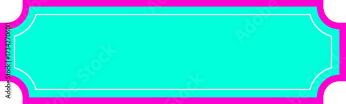Banner with Concave Corners
