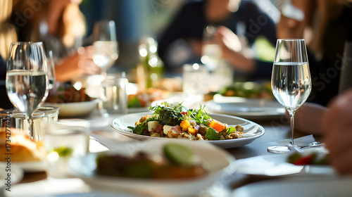Wallpaper Mural Business lunch. Torontodigital.ca