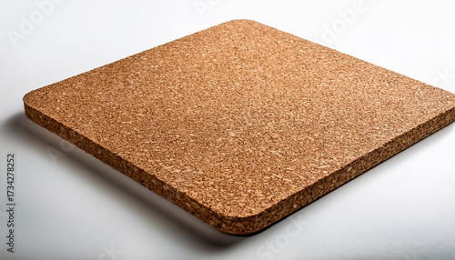 Cork Coaster On Transparent Background
