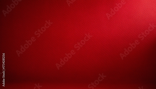 Red Background For Wide Banner
