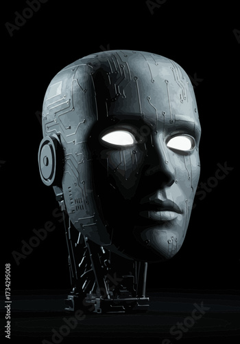 3D Rendered Illustration of a PDF Document Icon with Gold Border, Representing Digital File Format for Downloading, Sharing and Printing