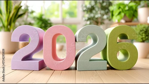 light and 2026 studio and rollers, warm constructed mats floor, foam text with in colorful soft zen-like fitness peaceful shadows, green plants from 3D wooden yoga with interlocked natural  46709362 1