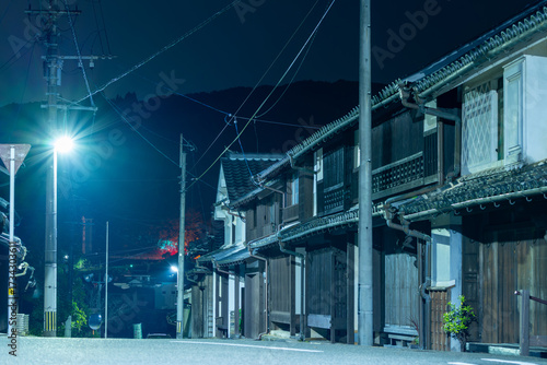 夜の美々津 重要伝統的建造物群保存地区