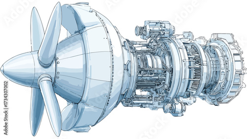 Eco-Friendly Wind Turbine Generator Set - Renewable Energy Concept