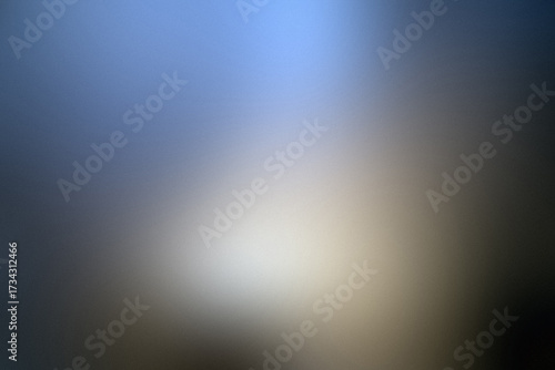 Blue and yellow gradient textured background with dark banner, web design for cover page.