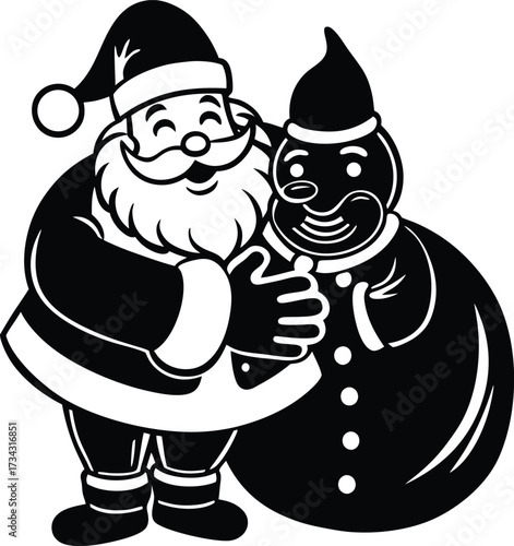 Quill pen, ribbon, and botanical elements line art illustration isolated on transparent background