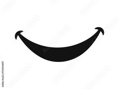 Smile icon. Be Happy design.