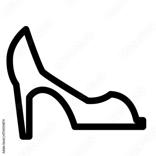 Elegant Heel Sandal Icon