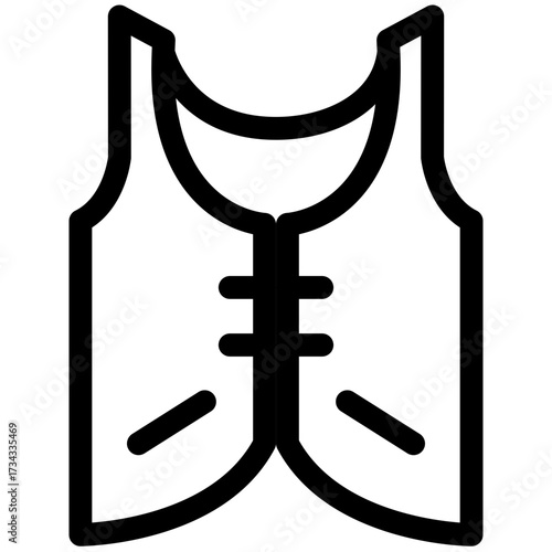 Pants Clothing Line Icon
