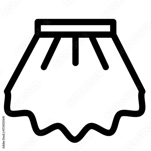 Short Skirt Icon