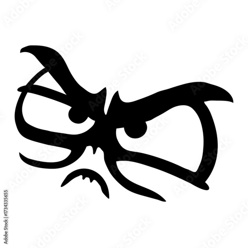 Angry Grumpy Mad Hurt Offended Comic Cartoon Face