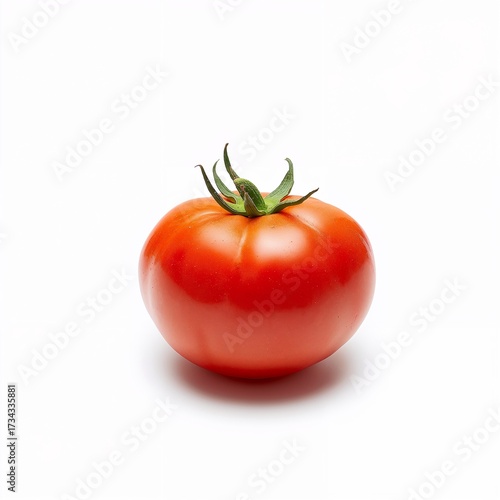 Wallpaper Mural Tomato isolated on pure white background Torontodigital.ca