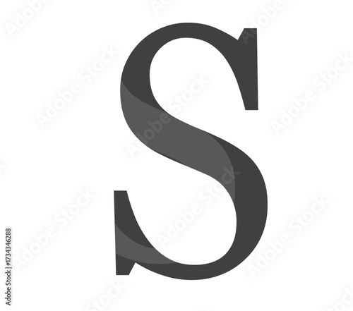 letter sl ls logo design