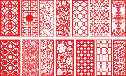 CNC Panels Screen Mashrabiya decor jali