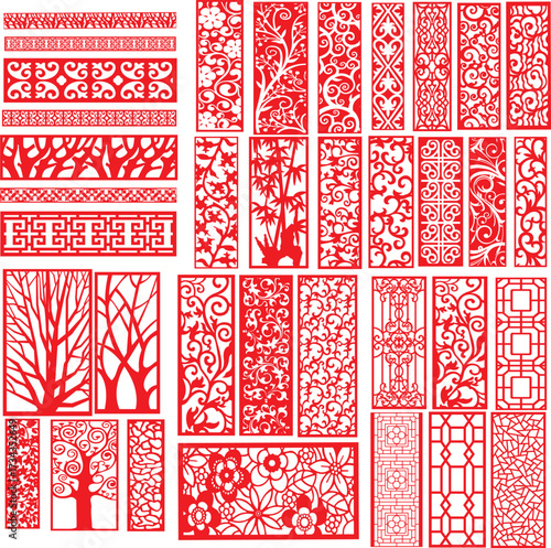CNC Panels Wall Screens Mashrabiya jali wall décor