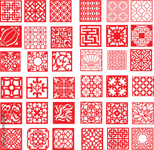 CNC Panels Wall Screens Mashrabiya jali wall décor