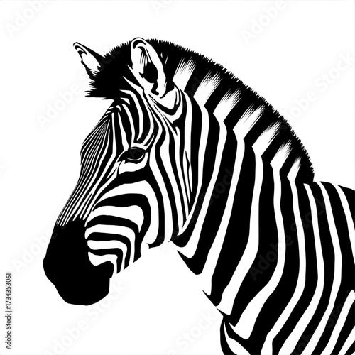 zebra vector illustration