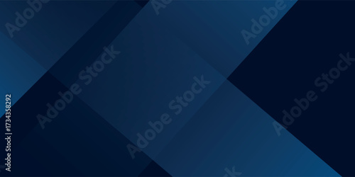 Abstract background gradient dark navy blue banner simple abstract