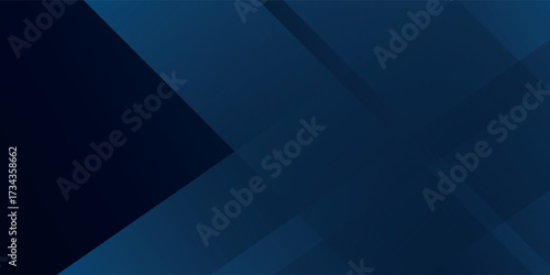 Abstract background gradient dark navy blue banner simple abstract