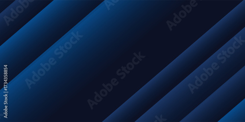 Blue black abstract background geometry shine and layer element vector for presentation design. Suit for business, corporate, institution, party, festive, seminar, and talks