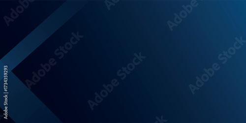 Abstract background gradient dark navy blue banner simple abstract