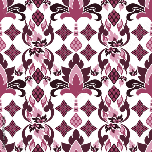 Retro flowers seamless patterns collection for nursery textile prints, apparel, wallpaper, bedding, stationery, wrapping paper, digital paper, backgrounds. Spring theme