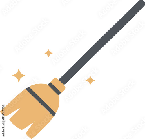 Sparkling Witch Broom
