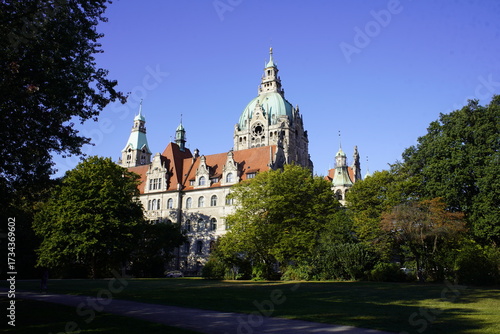 One of the most beautiful town halls in Germany is located in Hanover, Germany.