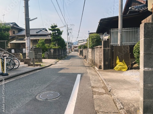 日本の住宅地の風景