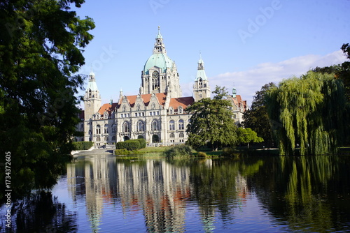 One of the most beautiful town halls in Germany is located in Hanover, Germany.